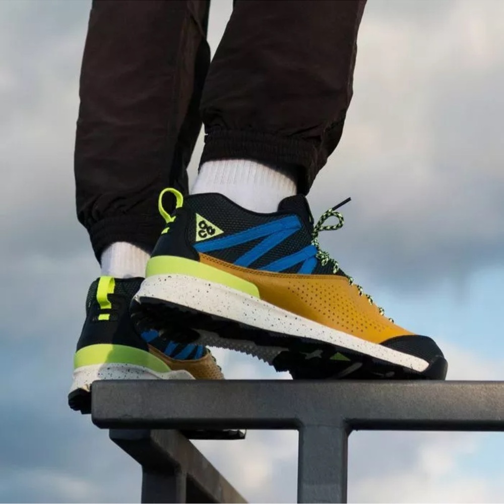 NIKE ACG ZOOM OKWAHN II 2 DARK CITRON-VOLT GLOW SZ 7.5 525367-301